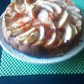 El cooksnap de Mirta Noya cuando hizo Torta de manzana "falsa" invertida MUY FÁCIL.
