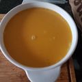 El cooksnap de Vicente cuando hizo Crema de Calabaza (Thermomix).