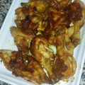 El cooksnap de Jose cuando hizo Alitas de pollo "teriyaki" en olla de presión.