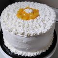 El cooksnap de Miryan lara C. cuando hizo Torta de manjar durazno crema.