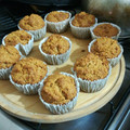 El cooksnap de Lula cuando hizo Muffins de coco, avena y dulce de leche.