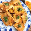 รูป Cooksnap ของ Khemji Lim เมื่อเขาทำ ขนมปังหน้าหมู - หม้อทอดไร้น้ำมัน