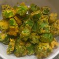 Cooksnap Erma Yusnida semasa beliau membuat Fried Okra Crispy.