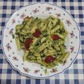 El cooksnap de Carles Teixidó cuando hizo Macarrones con espinacas y mascarpone.