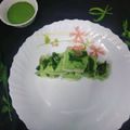 anjli Vahitra का कुकस्नैप जब उन्होंने उड़द दाल और चावल के ढोकला (Urad dal aur chawal ke dhokla recipe in Hindi) बनाया था।