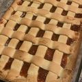 El cooksnap de mery pass cuando hizo Pastafrola de membrillo.