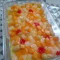 Cooksnap dari Diany Dee untuk resep Puding Tahu Siram Buah Segarr