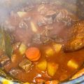 El cooksnap de Cristina Picón González cuando hizo Guiso de patatas con ternera.