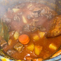 El cooksnap de Cristina Picón González cuando hizo Guiso de patatas con ternera.