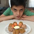 کوک اسنپ Noralhoda Gaplaghi بعد از امتحان کردن باقلوا شعریه بدون خامه.