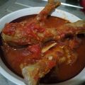 Jasper Mwenda's cooksnap of when they made Stewed kienyeji chicken.