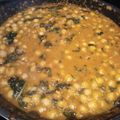 El cooksnap de DelicIANNcook cuando hizo Garbanzos con espinacas cominos y pimentón.