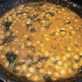 El cooksnap de DelicIANNcook cuando hizo Garbanzos con espinacas cominos y pimentón.