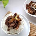 Cooksnap dari Faluna's Kitchen untuk resep Beef teriyaki ala yoshinoya yang gampang buatnya