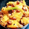 Antora Gupta's cooksnap of when they made কুমড়োর ছক্কা(Kumror chakka recipe in Bengali).