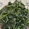 Lucy 的 黑麻油薑片炒紅鳳菜 cooksnap