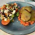 El cooksnap de Mar Gil cuando hizo Salmón estilo thai con salsa de mango y coco.