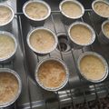 El cooksnap de Sandra cuando hizo Flan Napolitano con queso y almendras.