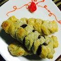 Cooksnap dari lucky putri untuk resep Puff Pastry apple cinnamon and banana nutella