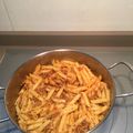 El cooksnap de Angeles Delgado cuando hizo Macarrones con carne.