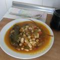 El cooksnap de José Manuel Pastor Agonillas cuando hizo Judías blancas con chorizo y verduras.