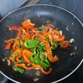 Mark Brannigan's cooksnap of when they made Bell Peppers With Tuna.