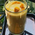 Mrinalini Saha's cooksnap of when they made ম্যাঙ্গো লস্যি (Mango Lassi,, Recipe in Bengali).