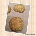 El cooksnap de EAB cuando hizo Hamburguesas de brócoli y ajos tiernos.