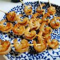 Cooksnap của Lunie khi họ làm theo món Tôm sú nướng