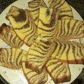 Cooksnap dari Kasmawati untuk resep Cake zebra panggang