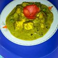 Bibhasini Patra's cooksnap of when they made Palak paneer.