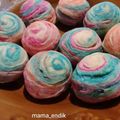 Cooksnap dari Mama Endik untuk resep Moon cake/pia rainbow