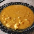 El cooksnap de Alexandra Maria Morales cuando hizo Garbanzos con langostinos en salsa.