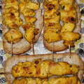 El cooksnap de Maria Garcia cuando hizo Pinchitos Morunos de Pollo, a la Andaluza.