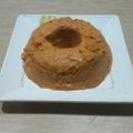 El cooksnap de Lady Marmalade cuando hizo Flan tipo budín de pan.
