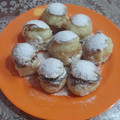 El cooksnap de Candela Quilmes cuando hizo Factura con crema pastelera y dulce de leche repostero.