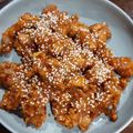 Cooksnap dari vebri valentania untuk resep Ayam popcorn saus madu pedas