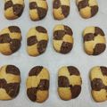 Cooksnap από evipele στη συνταγή Μπισκότα βουτύρου δίχρωμα