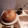 El cooksnap de Cecilia Virlee cuando hizo Budín de Banana y Dulce de leche 😊.