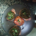 El cooksnap de Jesica cuando hizo Alcachofas al horno (#realfood).
