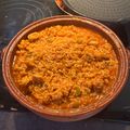 El cooksnap de Cristina Garcia aragon cuando hizo Arroz caldoso con sepia y coliflor.