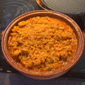 El cooksnap de Cristina Garcia aragon cuando hizo Arroz caldoso con sepia y coliflor.