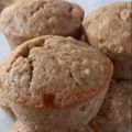 El cooksnap de Luciana cuando hizo Muffins de banana, harina integral y avena.