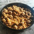 El cooksnap de monica cm cuando hizo Fideuá con mini albóndigas.