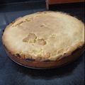 El cooksnap de Nellida Larrañaga cuando hizo Tarta de ricota.