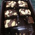 Cooksnap dari Lia Lim untuk resep Brownies Panggang with Almond Slice (Recommended untuk Dijual)