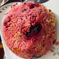 Mukta Shukla 's cooksnap of when they made Beetroot Rice   .