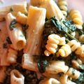 El cooksnap de Priscila cuando hizo Pasta con espinacas 🍝.