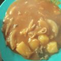 El cooksnap de Reina Godoy cuando hizo Guiso de fideos.