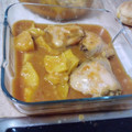 El cooksnap de Elena C cuando hizo Pollo al Azafrán.